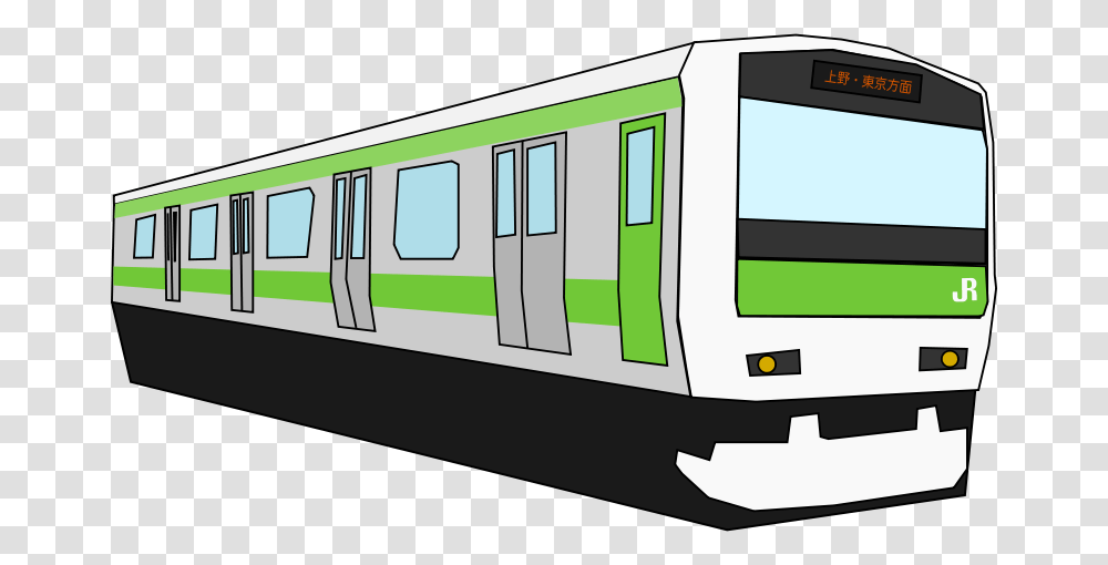 Yamanotelinetrain, Transport, Vehicle, Transportation, Passenger Car Transparent Png