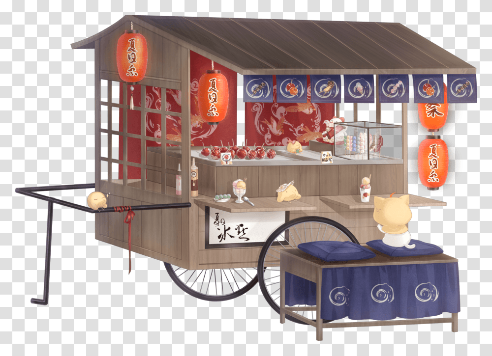 Yamato Food Cart, Shop, Jewelry Store, Bakery, Kiosk Transparent Png