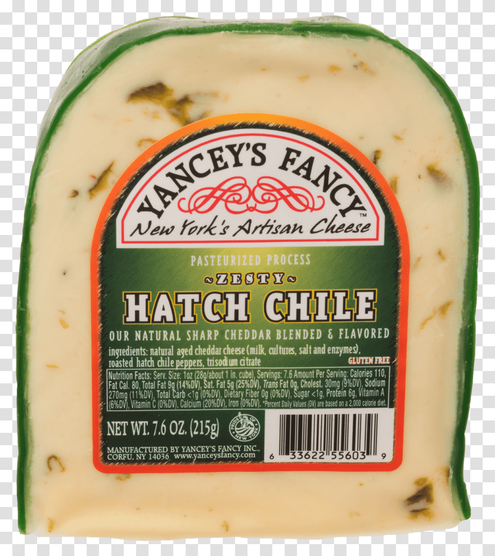 Yancey S Fancy New York Artisanal Cheese Hatch Chile Hatch Chile Cheddar Cheese, Food, Ketchup, Relish, Pickle Transparent Png