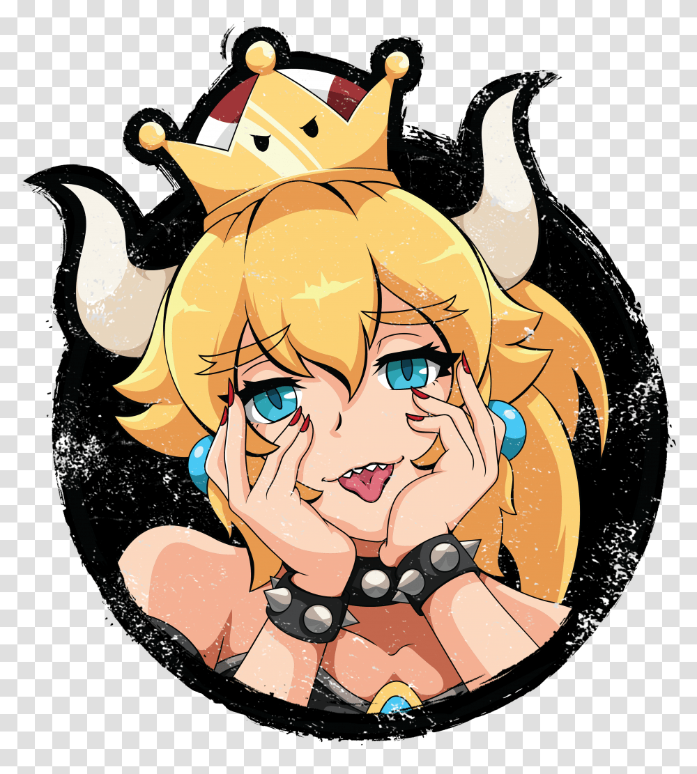 Yandare Bowsette Will Kill For Love Attention And Bowsette Love Transparent Png