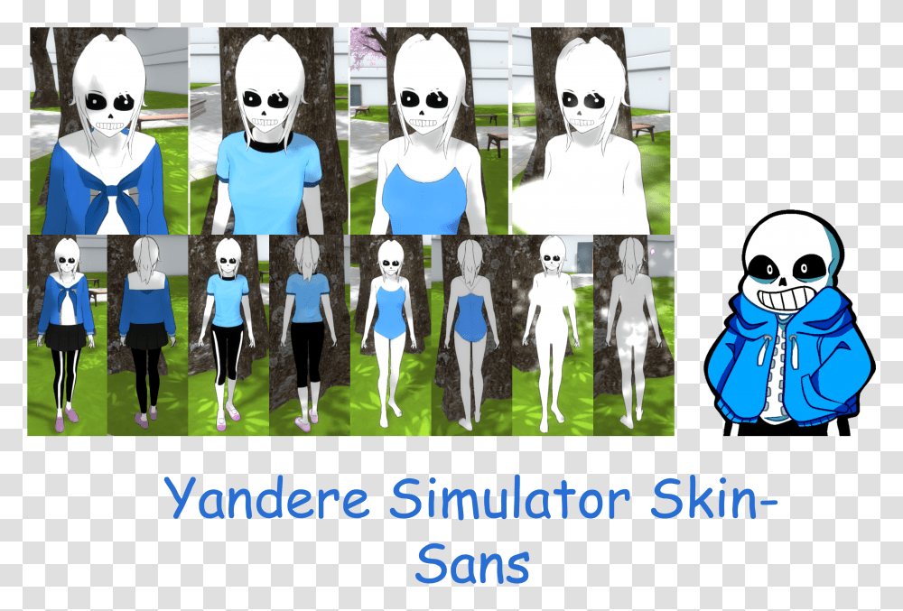 Yandere Simulator Fan Made Character Transparent Png