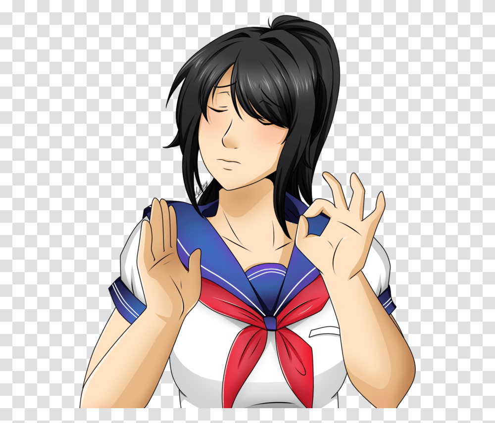 Yandere Simulator Just Right, Person, Hand, Costume Transparent Png