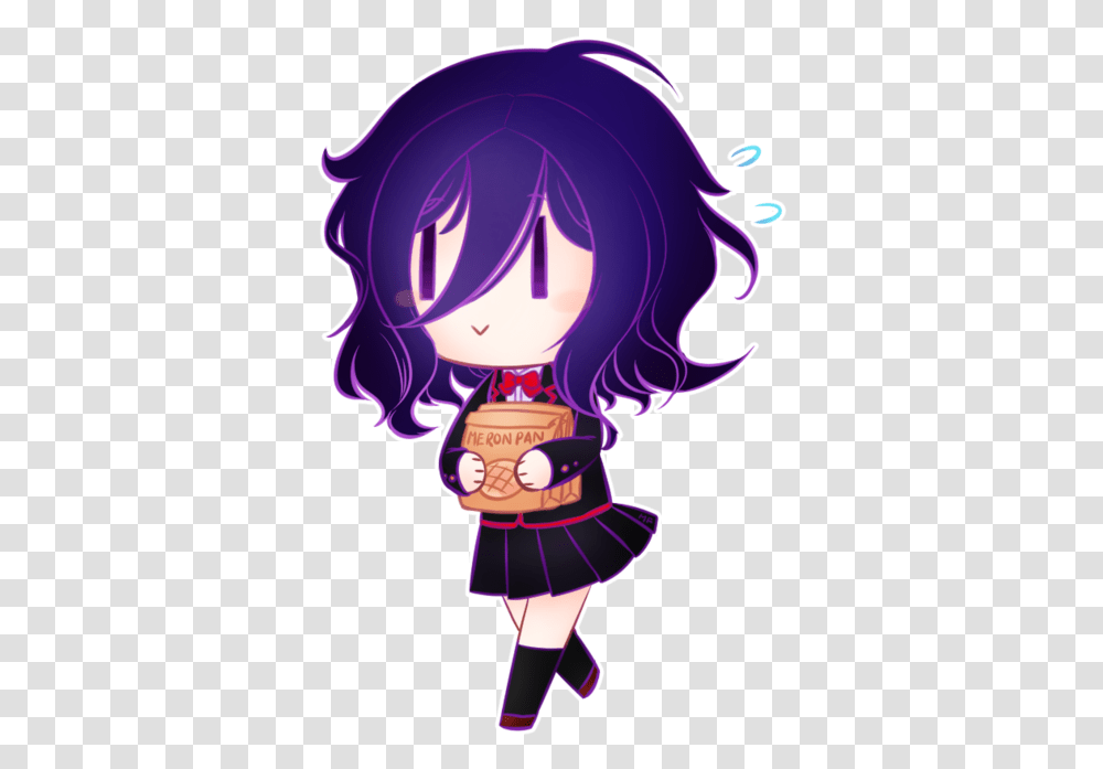 Yandere Simulator Oka Ruto Kawaii, Helmet, Purple Transparent Png