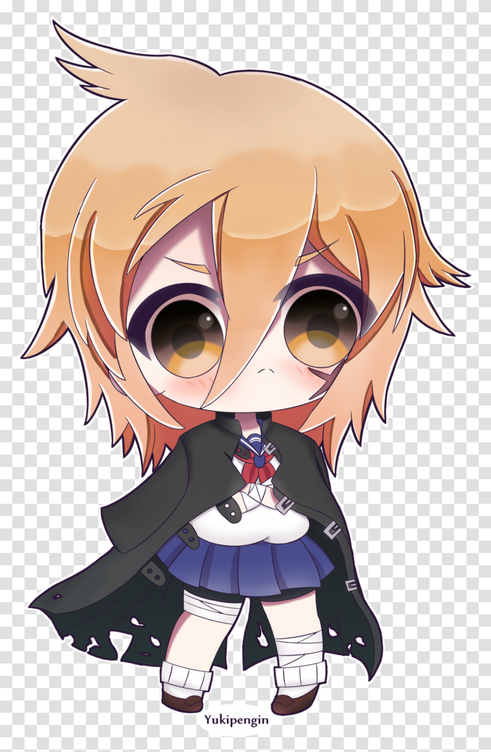 Yandere Simulator Osoro Chibi, Manga, Comics, Book, Person Transparent Png