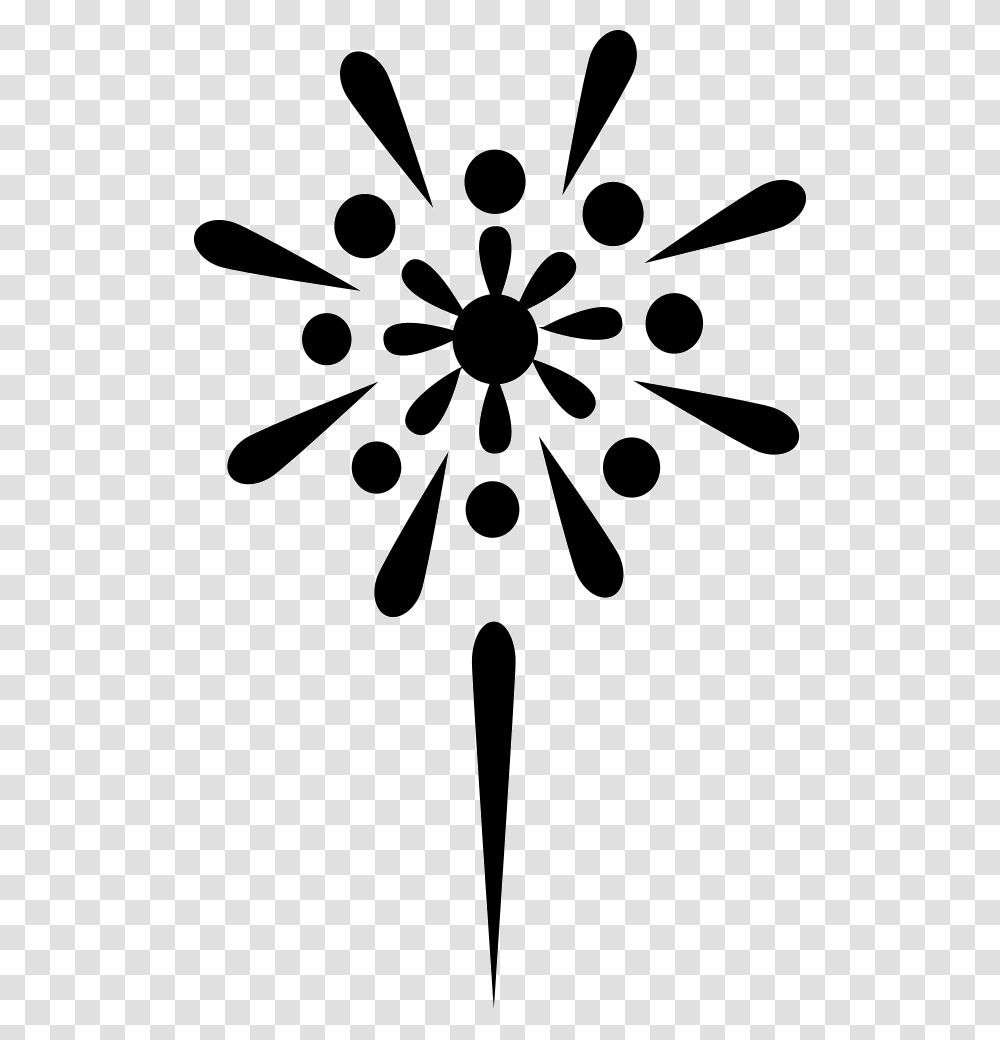 Yanh Chinese New Year Firework Icon, Stencil Transparent Png