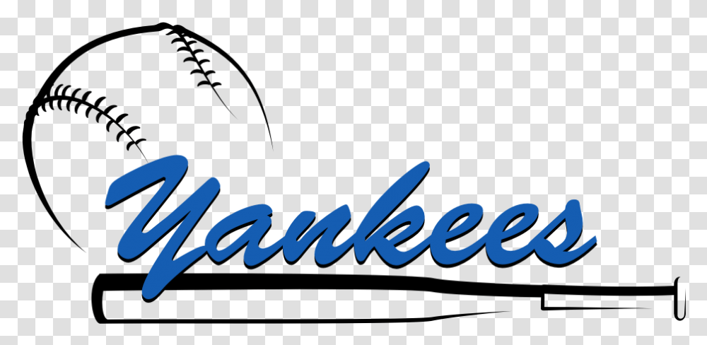 Yankee Baseball Yankees De Nueva York, Word, Logo Transparent Png