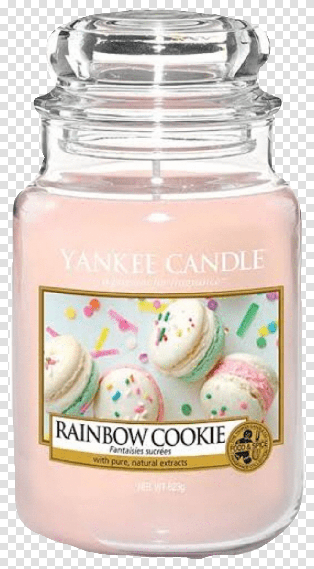 Yankee Candle Clipart Yankee Candle Rainbow Cookie, Wedding Cake, Dessert, Food, Cream Transparent Png