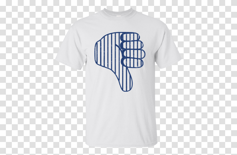 Yankees Thumbs Down Pinstripes T Shirt New York Yankees Thumbs Down, Apparel, T-Shirt, Person Transparent Png