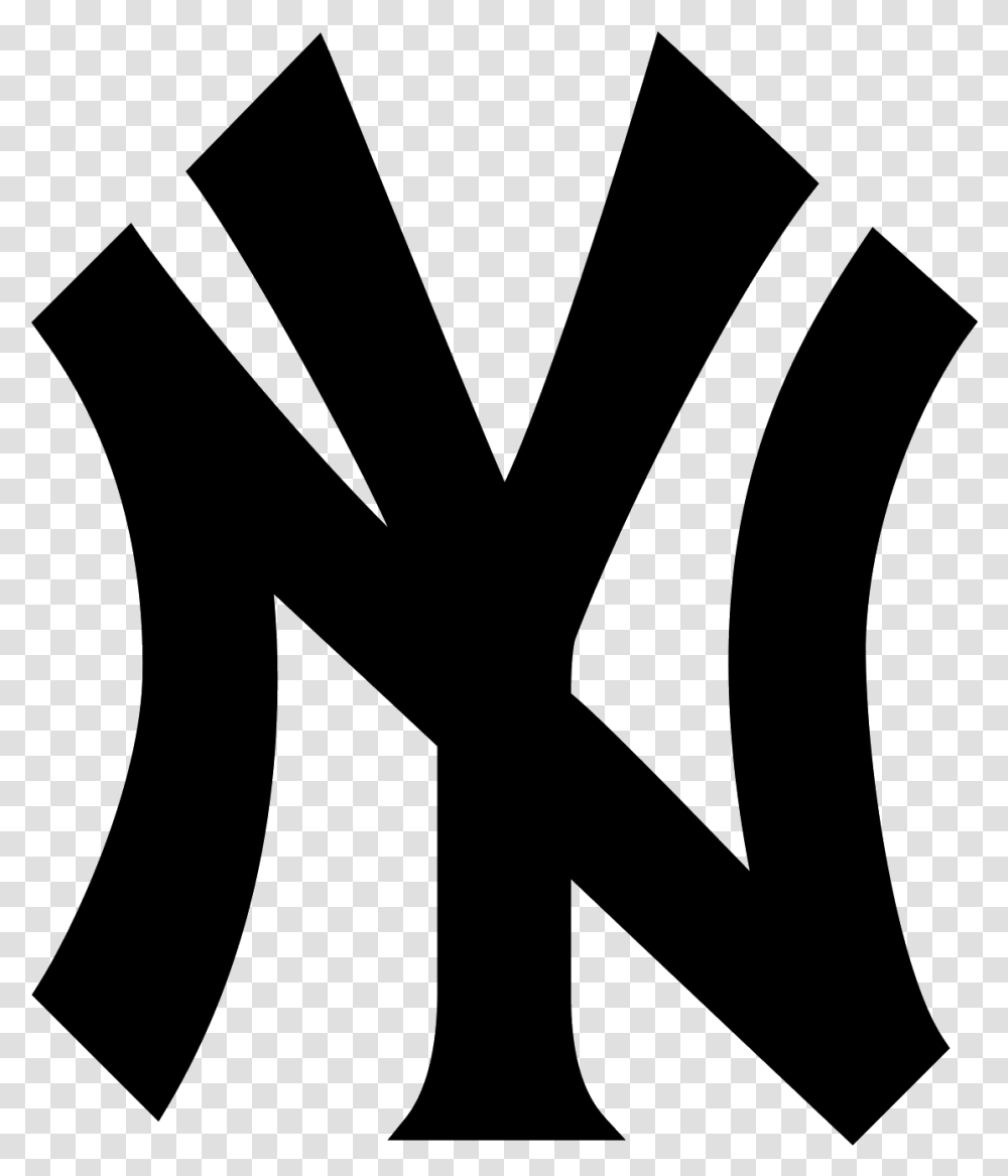 Yankees Vector New York Logo Ny Yankees, Gray Transparent Png