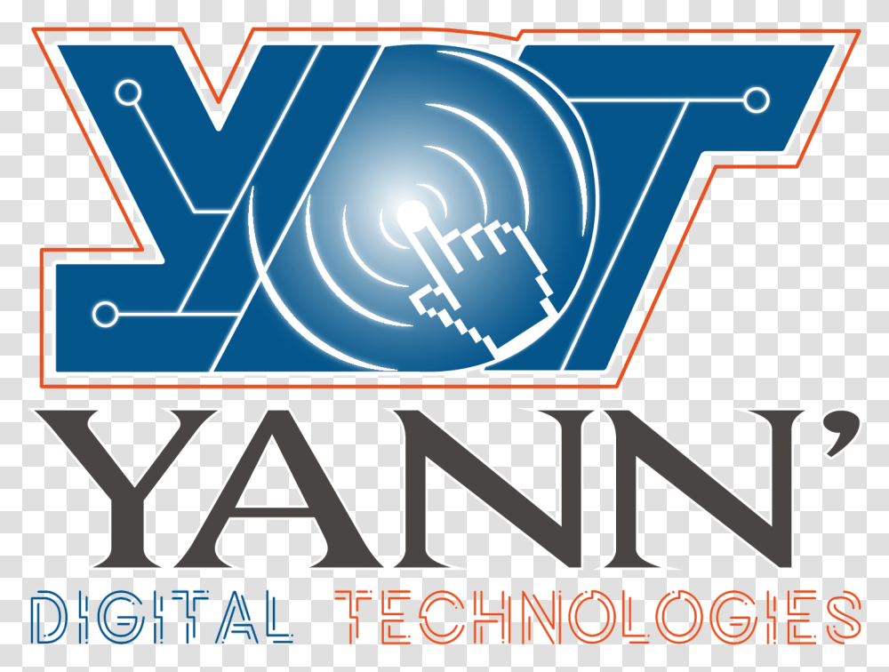 Yann Digital Technologies Logo Click Here, Label, Alphabet Transparent Png
