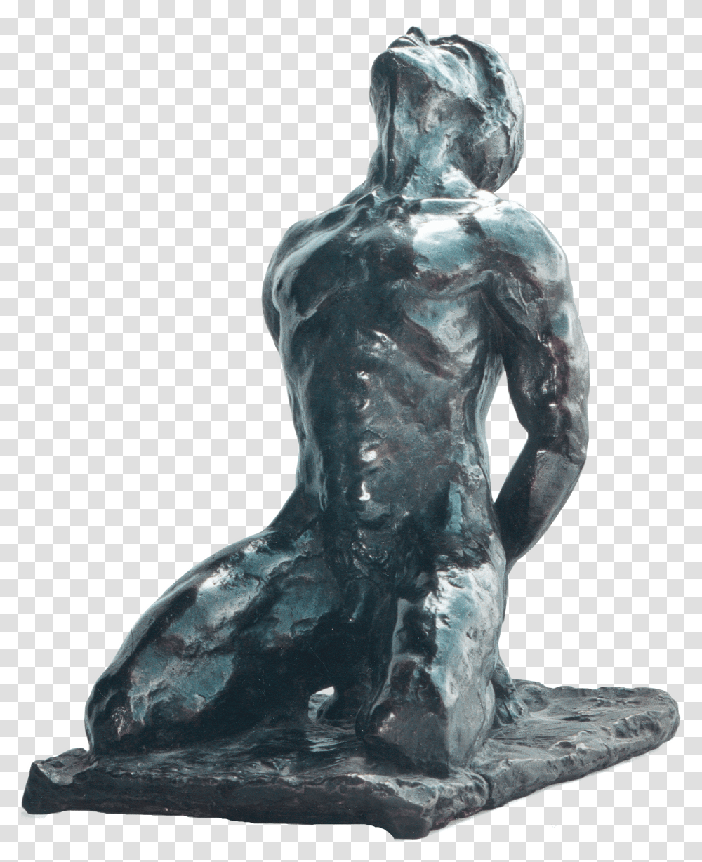 Yann Guillon Sculpture, Statue, Figurine, Kneeling Transparent Png
