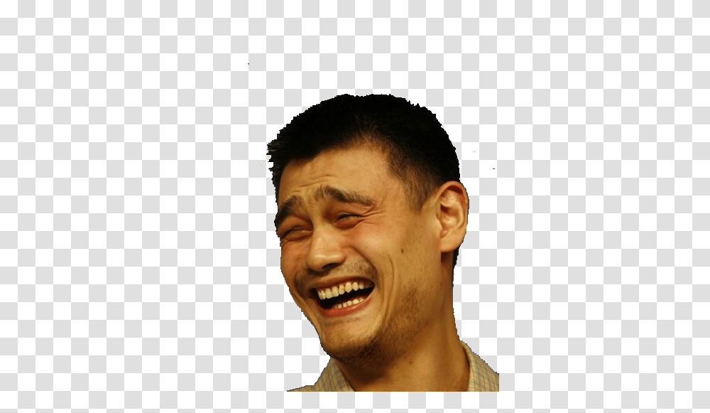 Yao Ming Face Pictures, Person, Human, Smile, Laughing Transparent Png