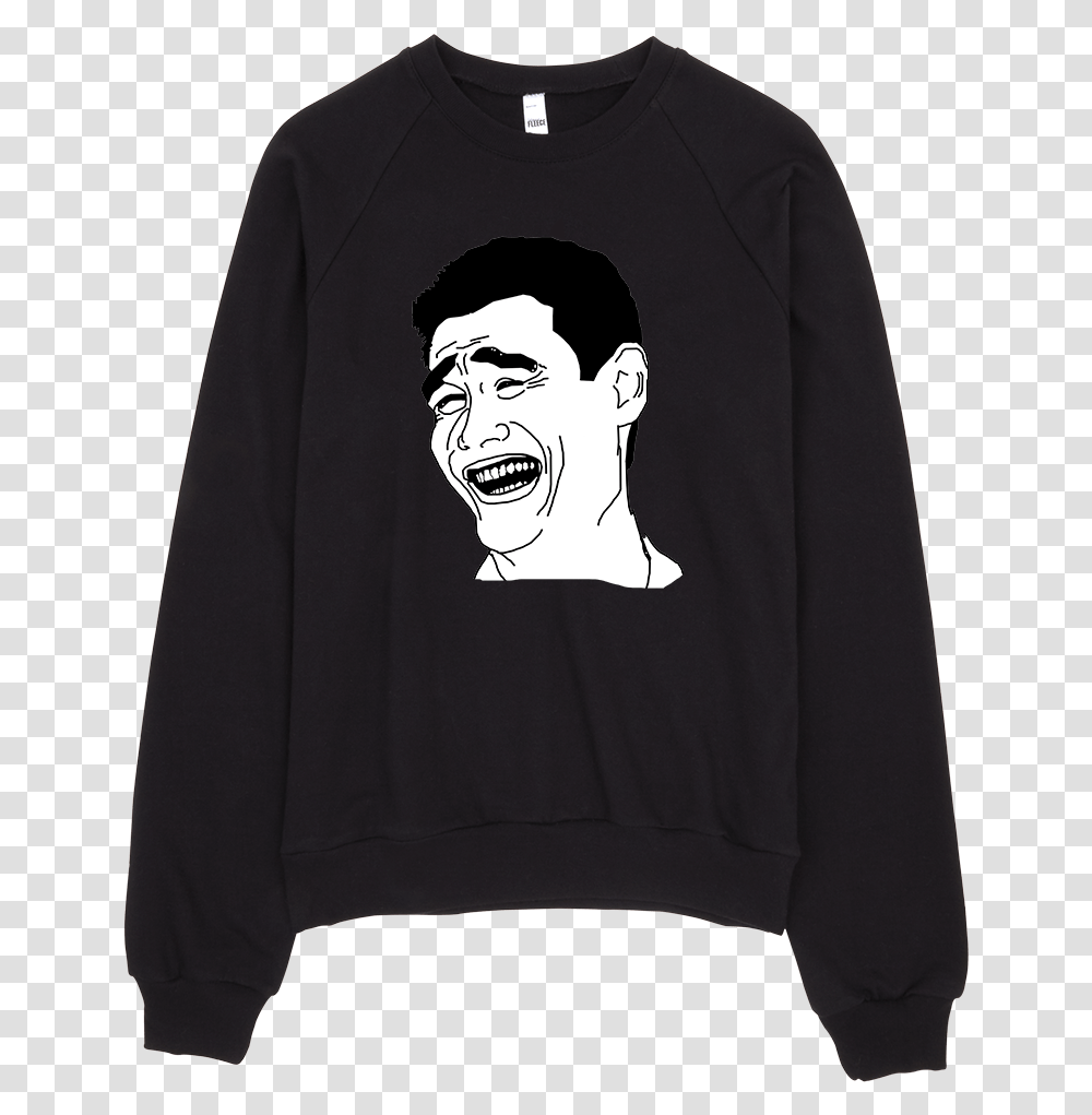 Yao Ming Sweatshirt Yao Ming Meme, Apparel, Sleeve, Long Sleeve Transparent Png