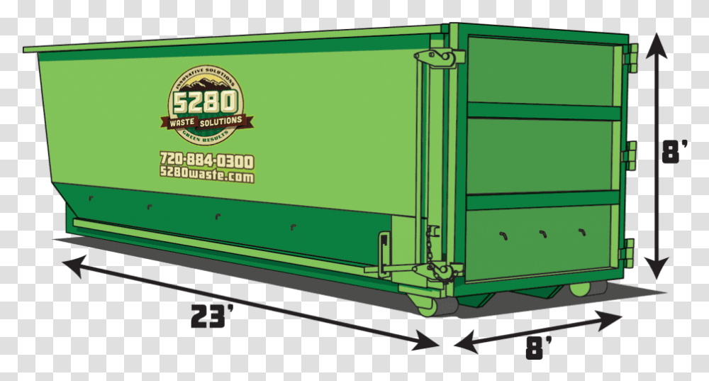 Yard Dumpster, Shipping Container, Transportation, Vehicle, Freight Car Transparent Png