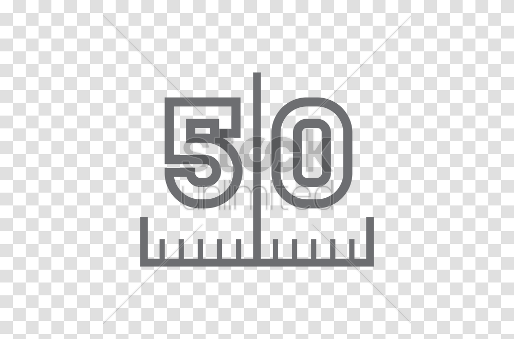 Yard Line On American Football Field Vector Image, Logo, Trademark Transparent Png