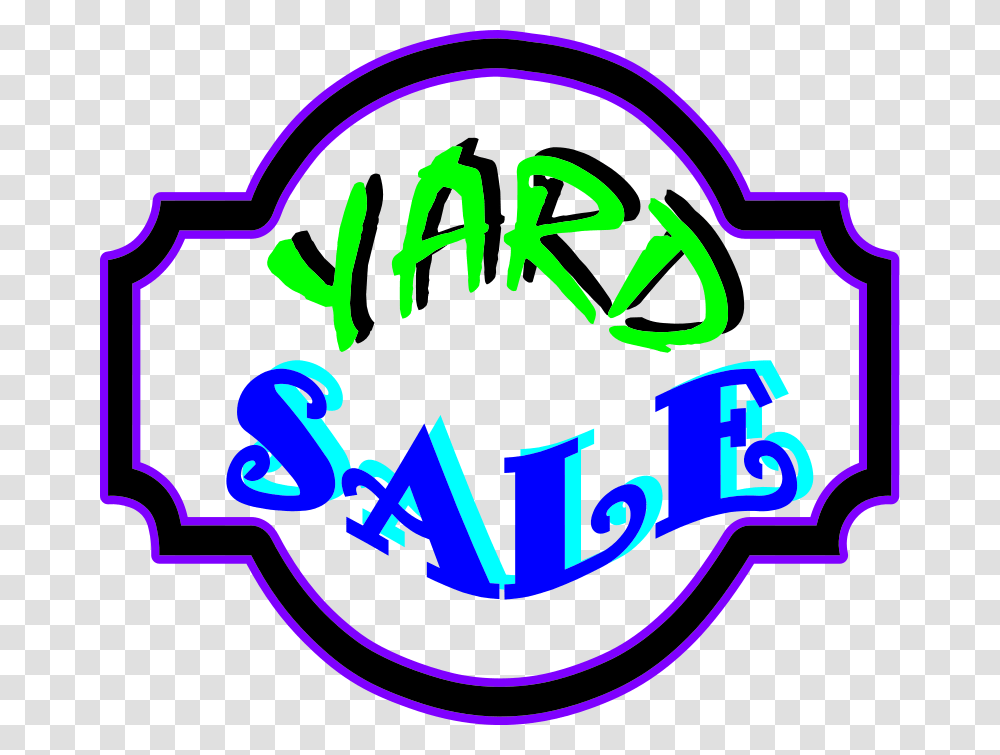 Yard Sale Sign Clip Art, Neon, Light, Lighting, Poster Transparent Png