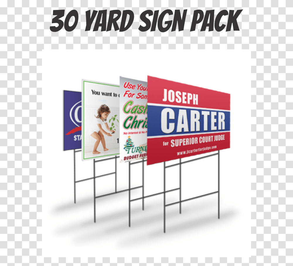 Yard Signs, Person, Human, Advertisement Transparent Png