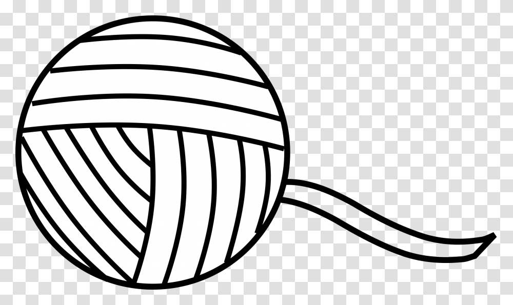 Yarn Clipart Black And White, Lamp, Sphere, Ball, Sport Transparent Png