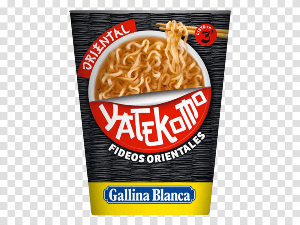 Yatekomo Oriental Noodles, Pasta, Food, Ketchup, Label Transparent Png