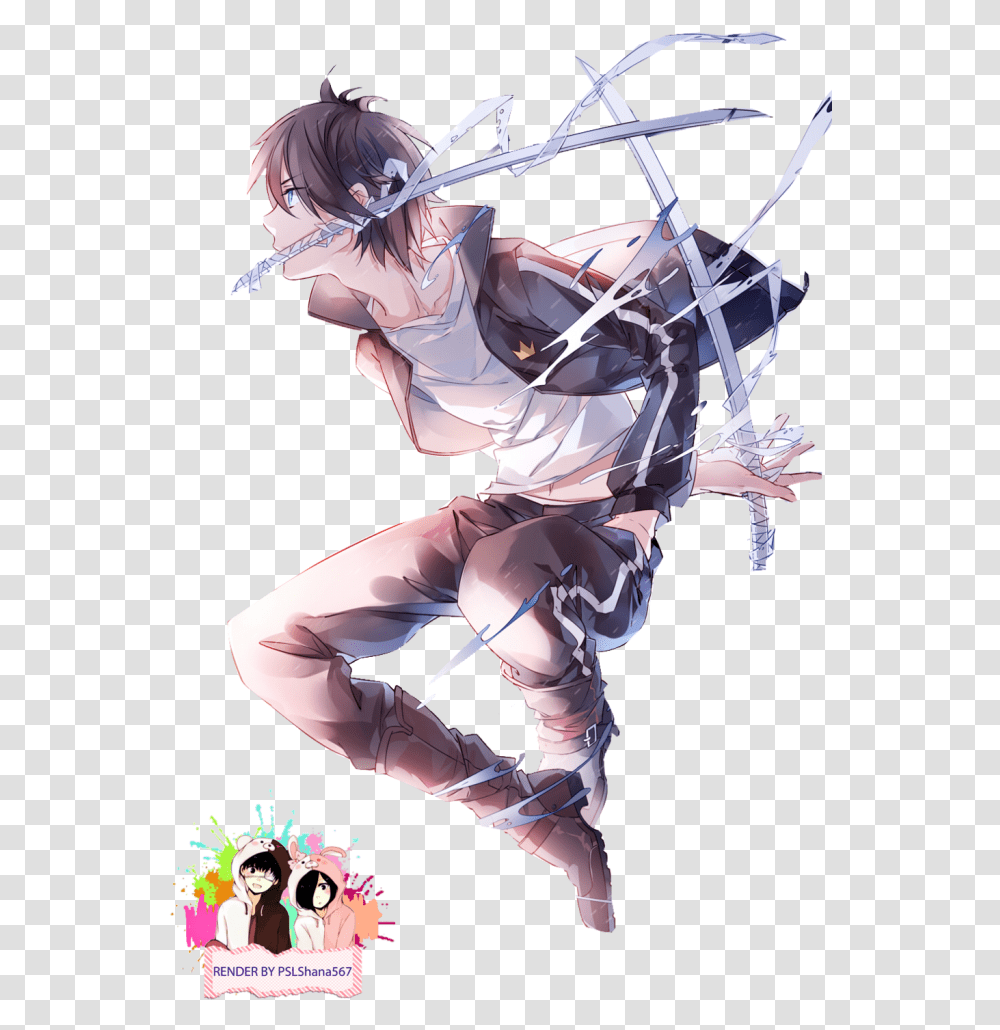 Yato Noragami Anime Boy Falling Art 2959430 Vippng Noragami Yato Fanart, Person, Human, Sport, Sports Transparent Png