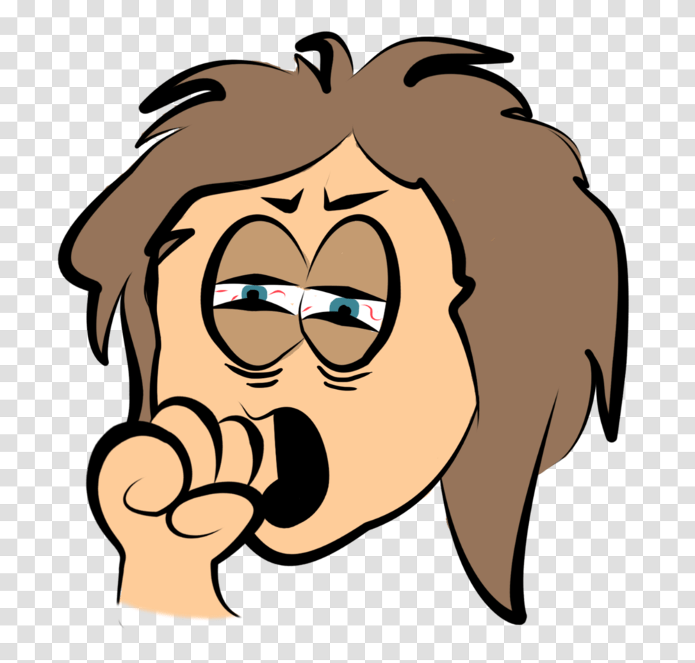 Yawn Clipart Tiredness, Face, Person, Head, Cushion Transparent Png