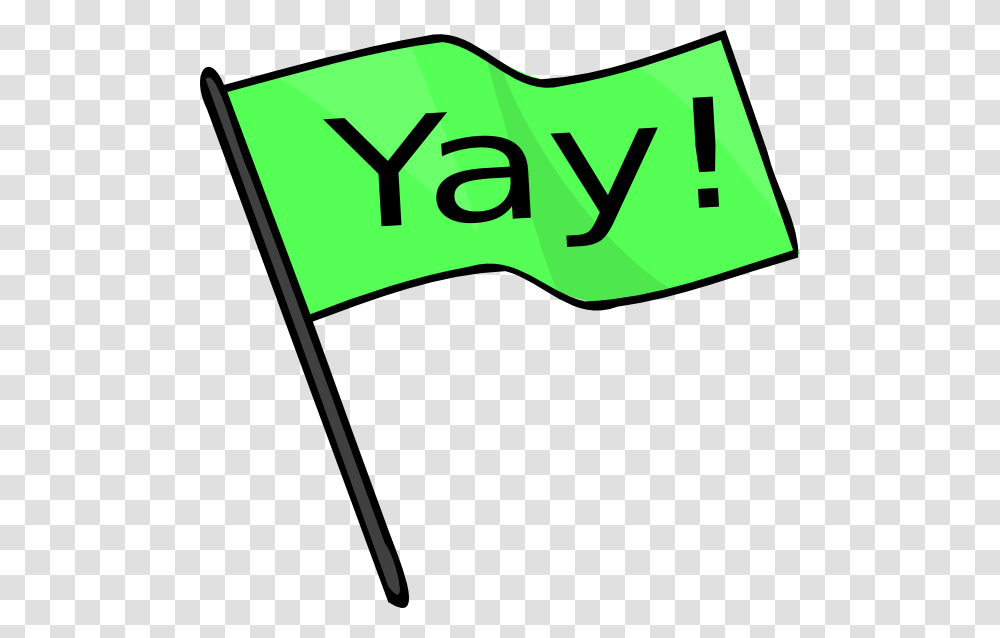 Yay Clipart, Flag, Stick Transparent Png