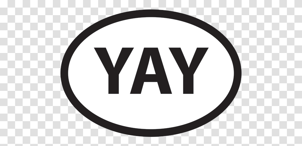 Yay Euro Magnet Circle, Label, Text, Sticker, Oval Transparent Png