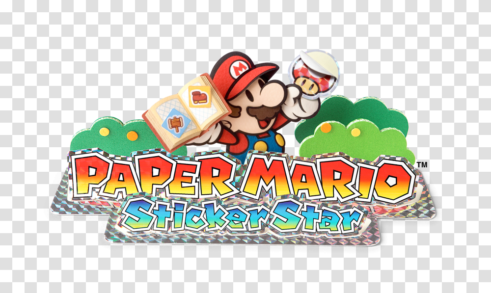 Yay For Video Games Quick Thoughts Paper Mario Sticker Star Logo, Super Mario, Helmet, Clothing, Apparel Transparent Png