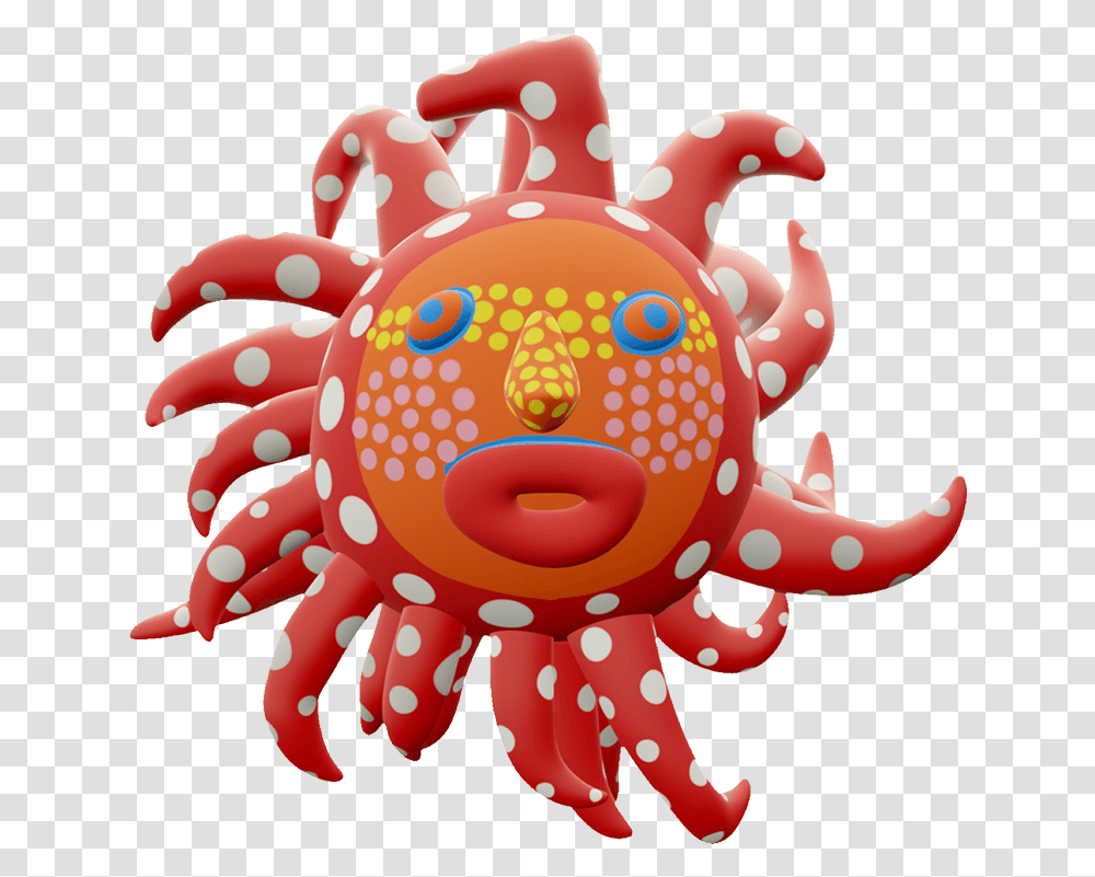 Yayoi Kusama Is Designing A Massive Balloon For The Macy's Love Flies Up To The Sky, Toy, Sea Life, Animal, Seafood Transparent Png