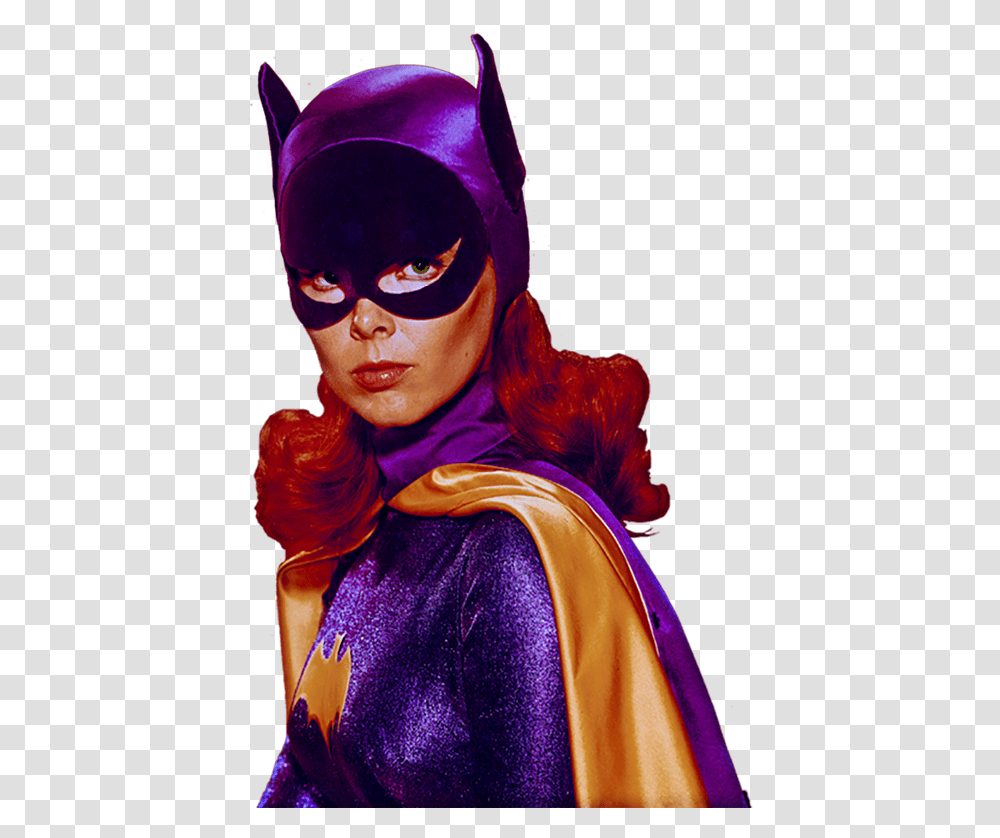 Yc Uctv Yvonne Craig, Costume, Person, Crowd, Carnival Transparent Png