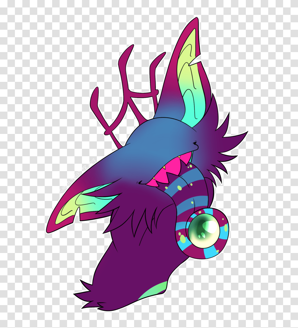 Ych Vaporwave, Purple, Animal Transparent Png