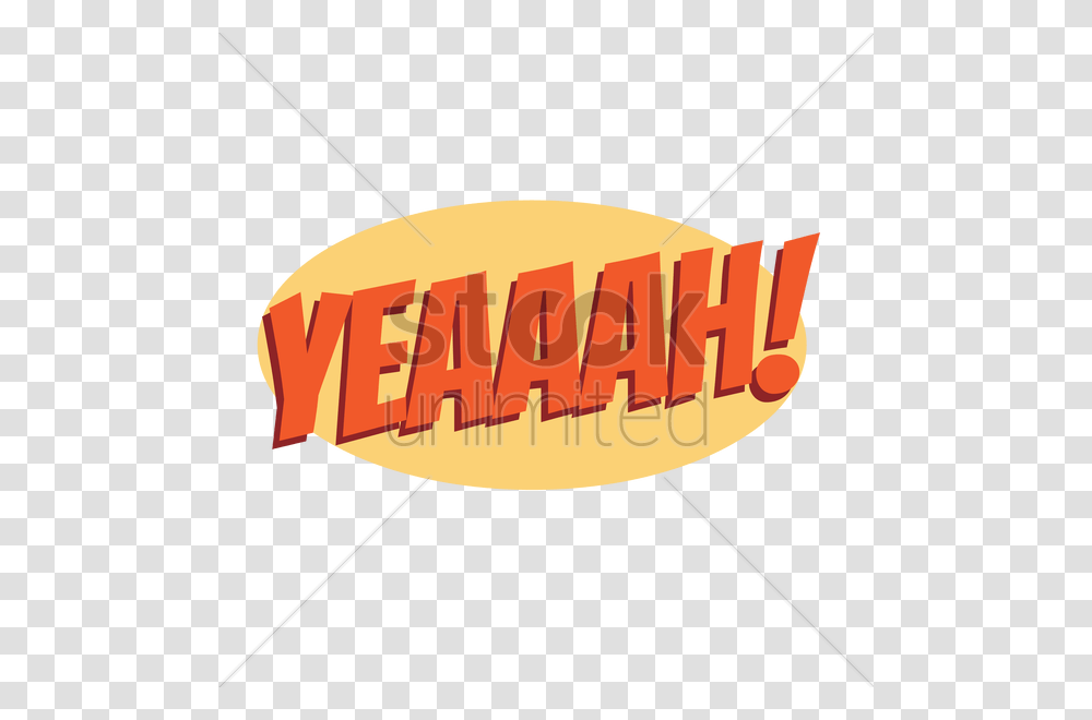 Yeah Comic Speech Bubble Vector Image, Food, Dynamite, Sweets, Bbq Transparent Png