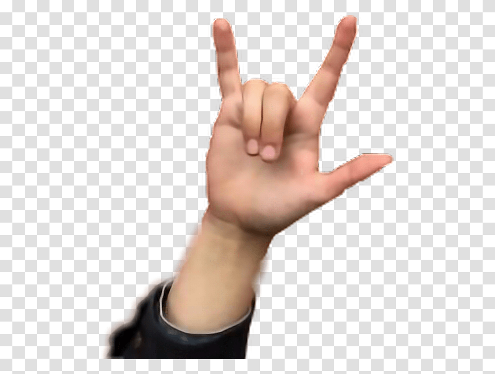 Yeah Notgood Sorry Hand Editedbyme Freetoedit Sign, Person, Human, Wrist, Finger Transparent Png