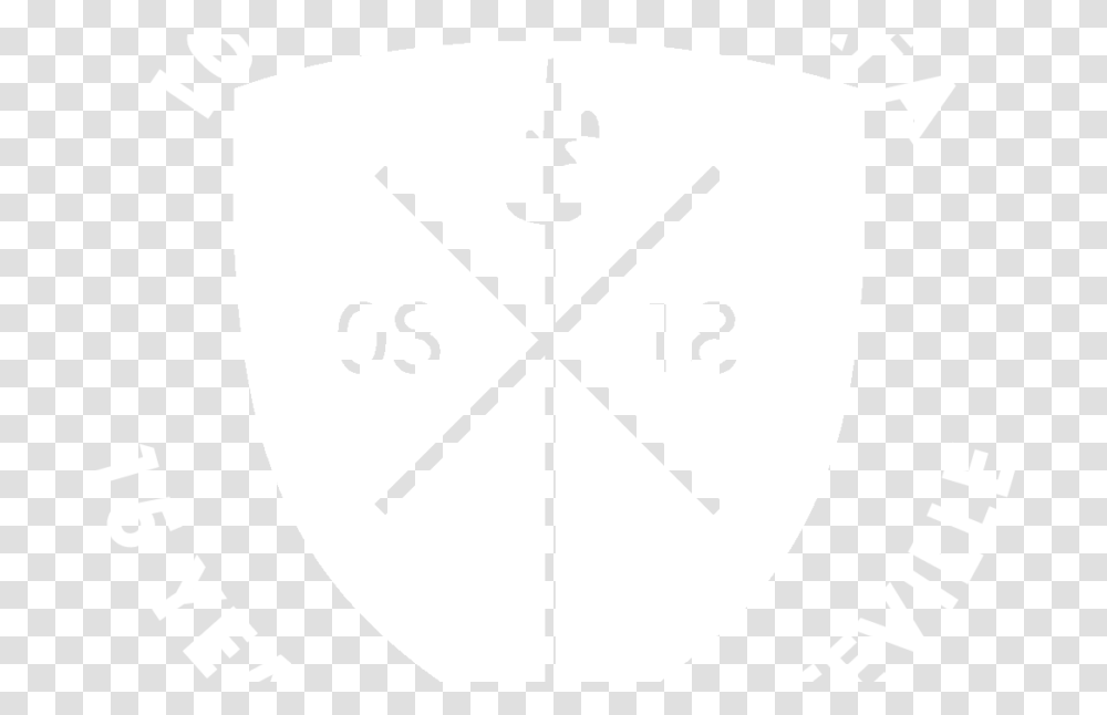 Year Anniversary Logo All White - American Fencing Circle, Armor, Shield, Cross, Symbol Transparent Png