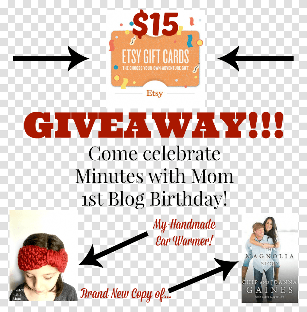Year Birthday Giveaway Poster, Person, Human, Advertisement, Flyer Transparent Png