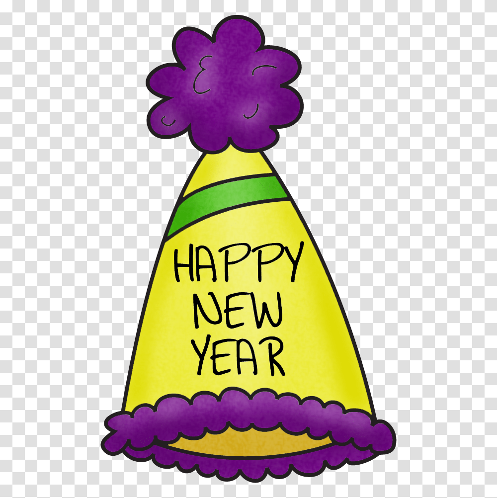 Year Clip Art Merry New Years Party Hat Clipart, Apparel Transparent Png