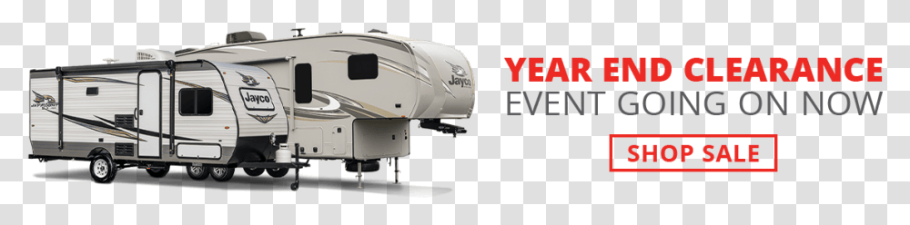 Year End Clearance Event Travel Trailer, Helicopter, Vehicle, Transportation, Train Transparent Png
