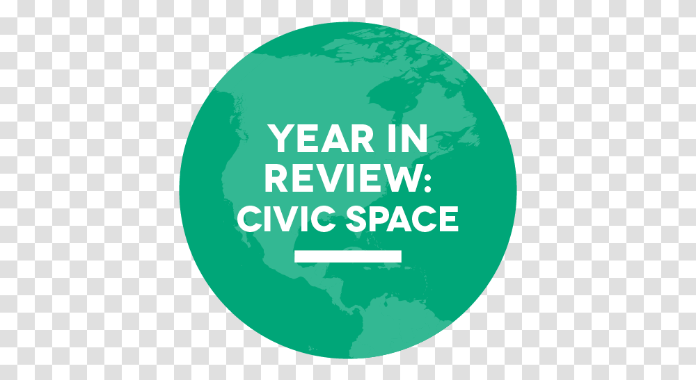 Year In Review Civic Space Executive Summary Logo, Sphere, Word, Text, Poster Transparent Png