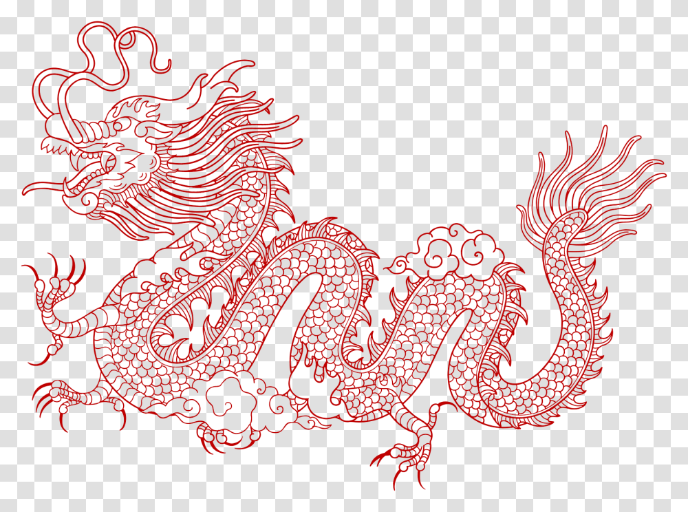 Year Of Dragon, Drawing, Pattern, Doodle Transparent Png