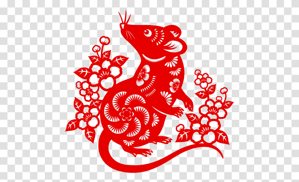 Year Of The Rat Vector, Animal, Poster Transparent Png