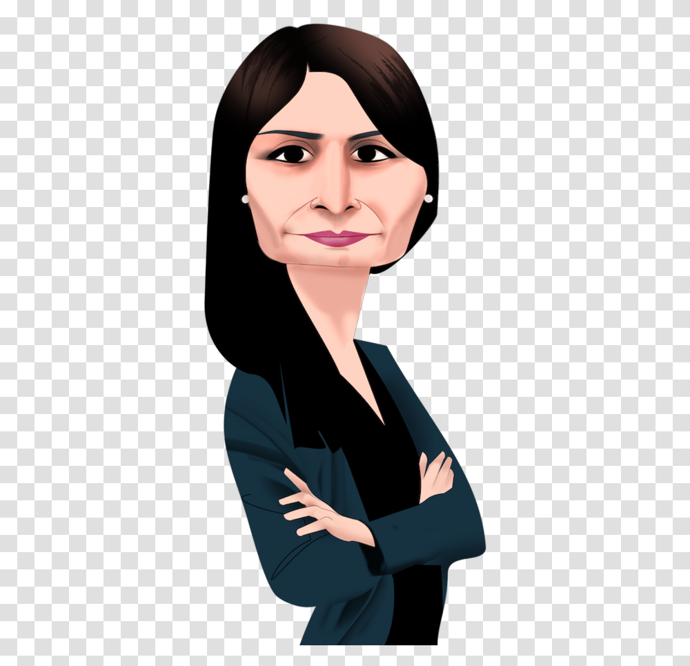 Year Old Female Cartoon, Face, Person, Head Transparent Png