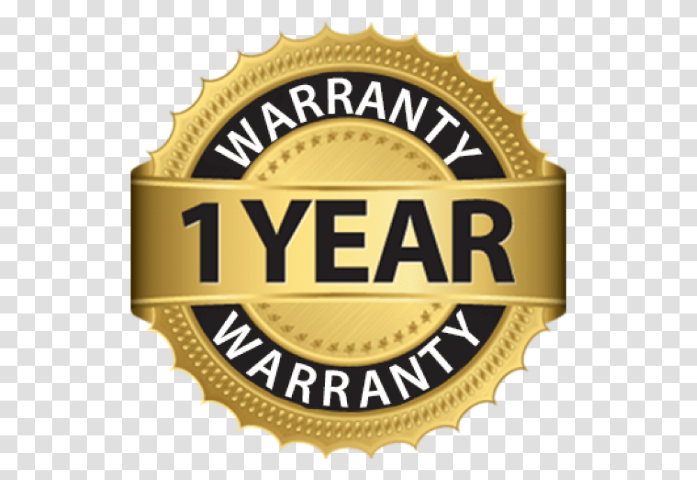 Year Warranty Money Back Guarantee, Label, Logo Transparent Png