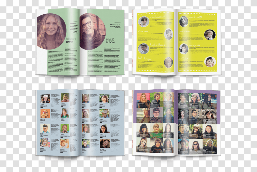 Yearbook Student Profile Ideas, Flyer, Poster, Paper, Advertisement Transparent Png
