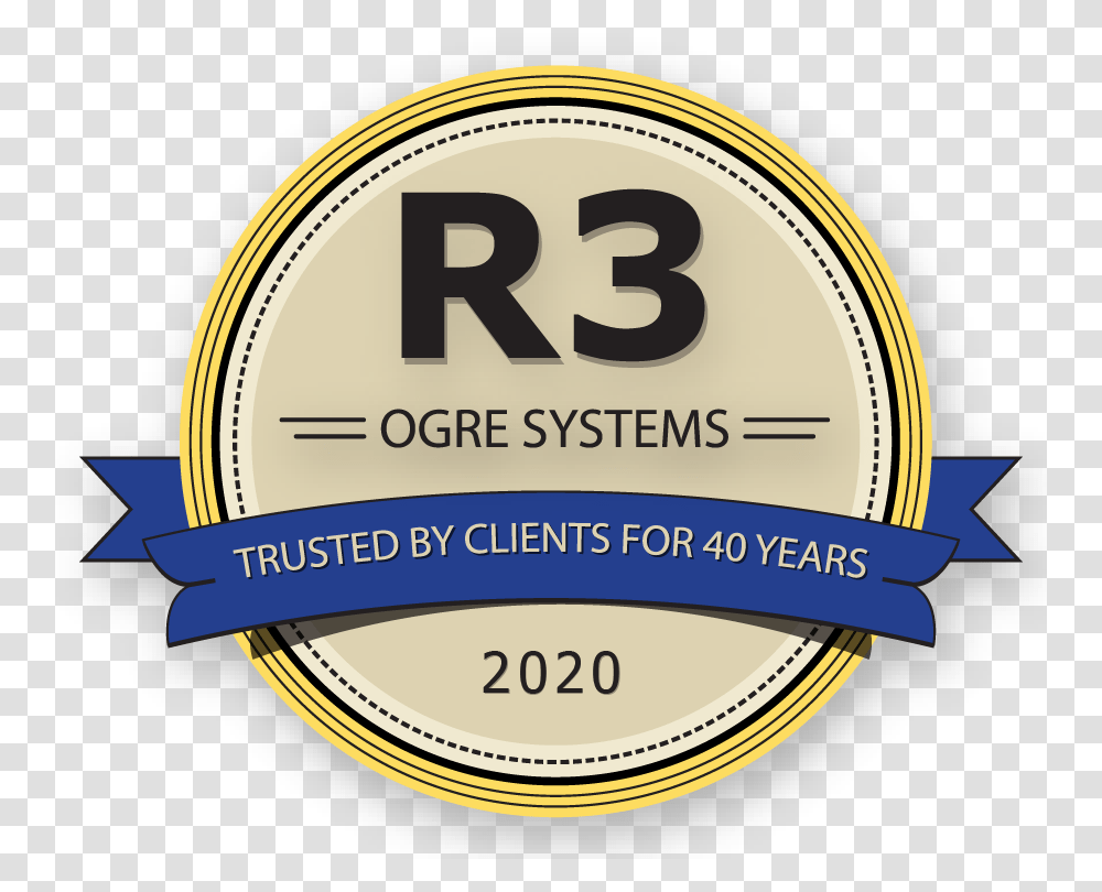 Years Badge Graphic With R3 Drop Shadow 2020 01 Circle, Label, Number Transparent Png