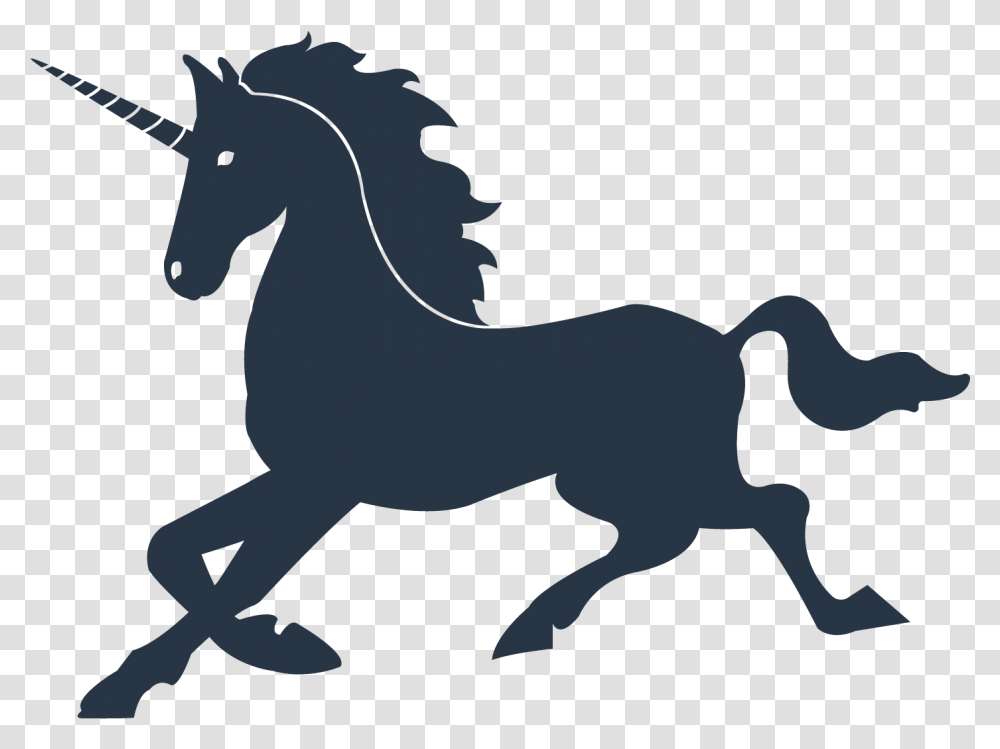 Years From Founding To Unicorn Round Unicorn Silhouette, Horse, Mammal, Animal, Foal Transparent Png