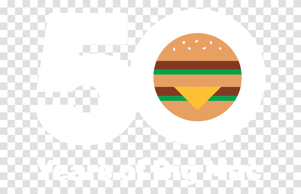Years Of Big Mac 50 Year Of Big Mac, Logo, Label Transparent Png