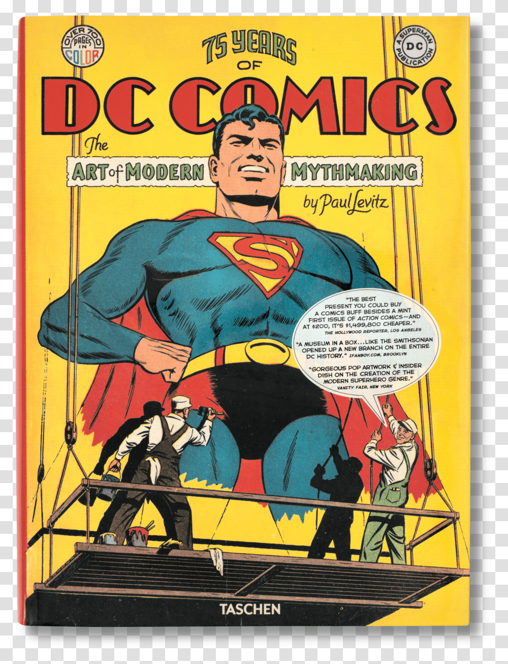 Years Of Dc Comics Dc Comics Taschen Transparent Png