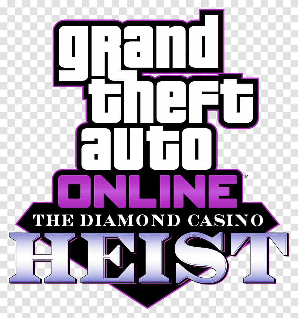 Years Of Gta Online Logos V Logo, Grand Theft Auto, Flyer, Poster, Paper Transparent Png