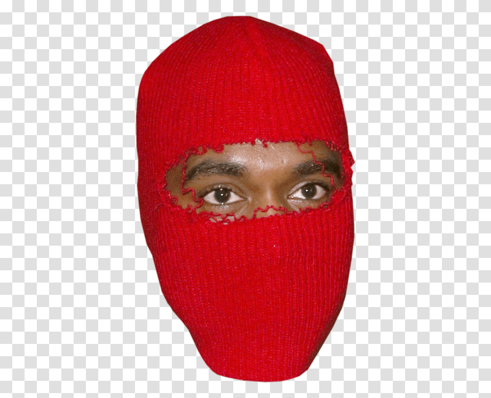 Yeezus Face Emoticon Head Kanye Mask, Apparel, Person, Human Transparent Png