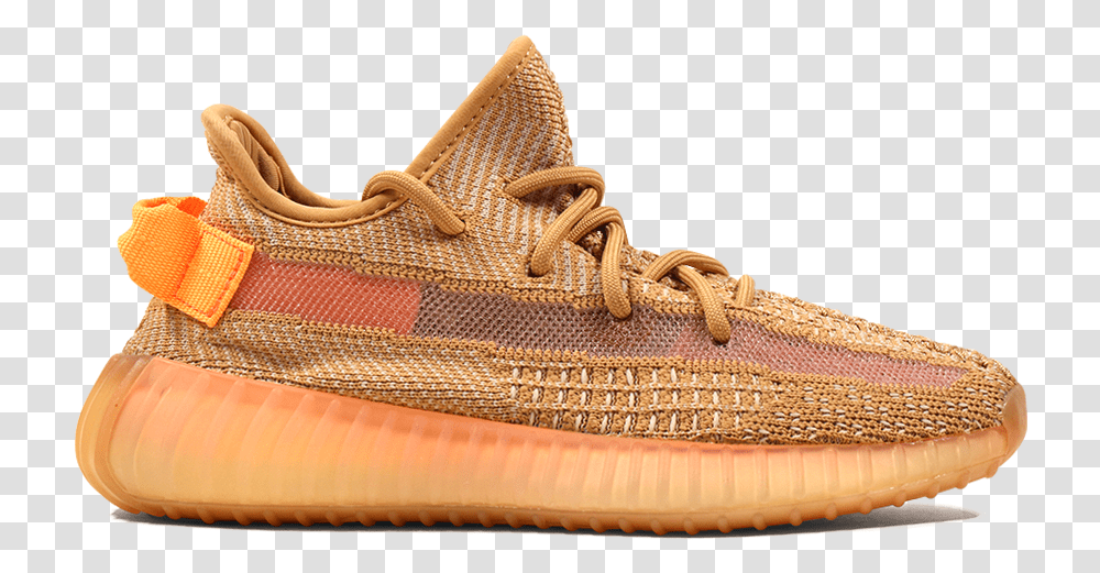 Yeezy 350 Clay, Apparel, Shoe, Footwear Transparent Png